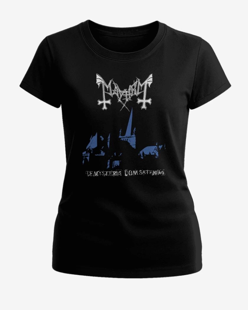 Polera de Mujer Mayhem De Mysteriis Dom Sathanas