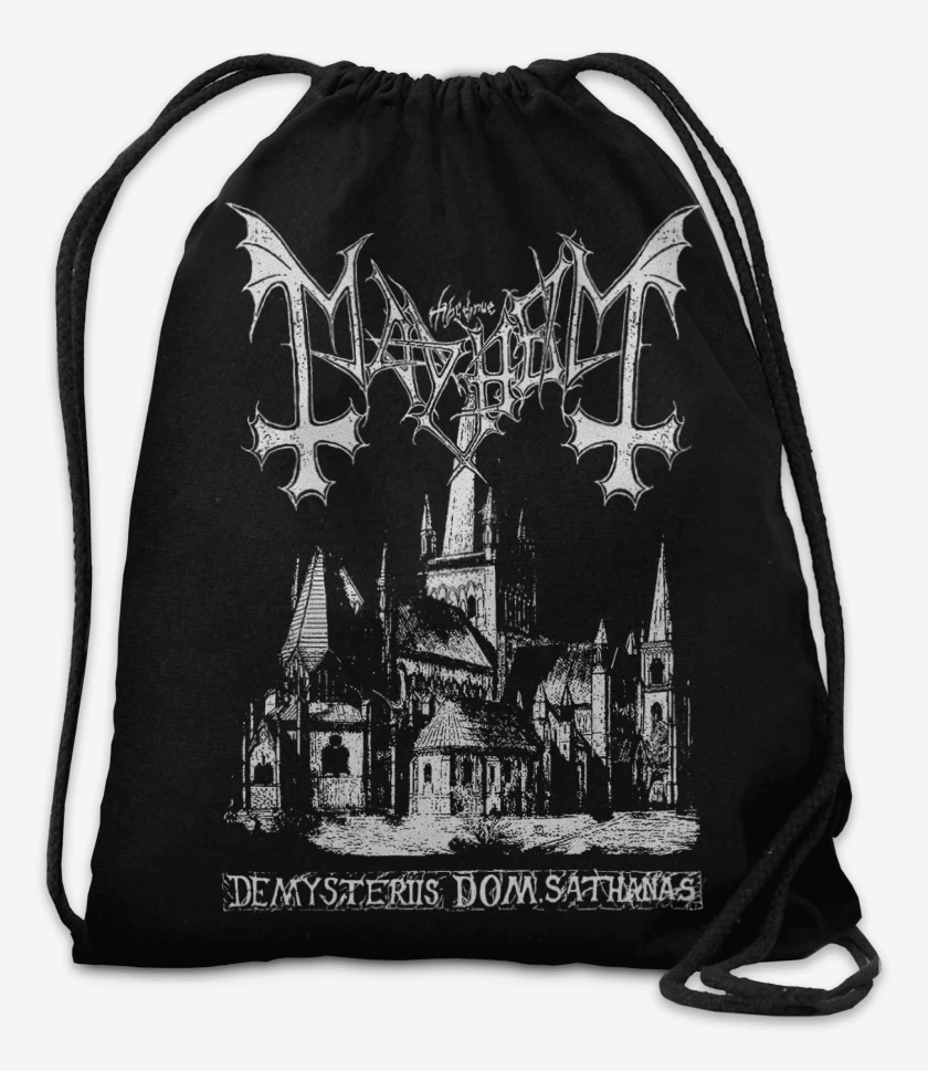 Mochila Negro de Mayhem De Misteriis