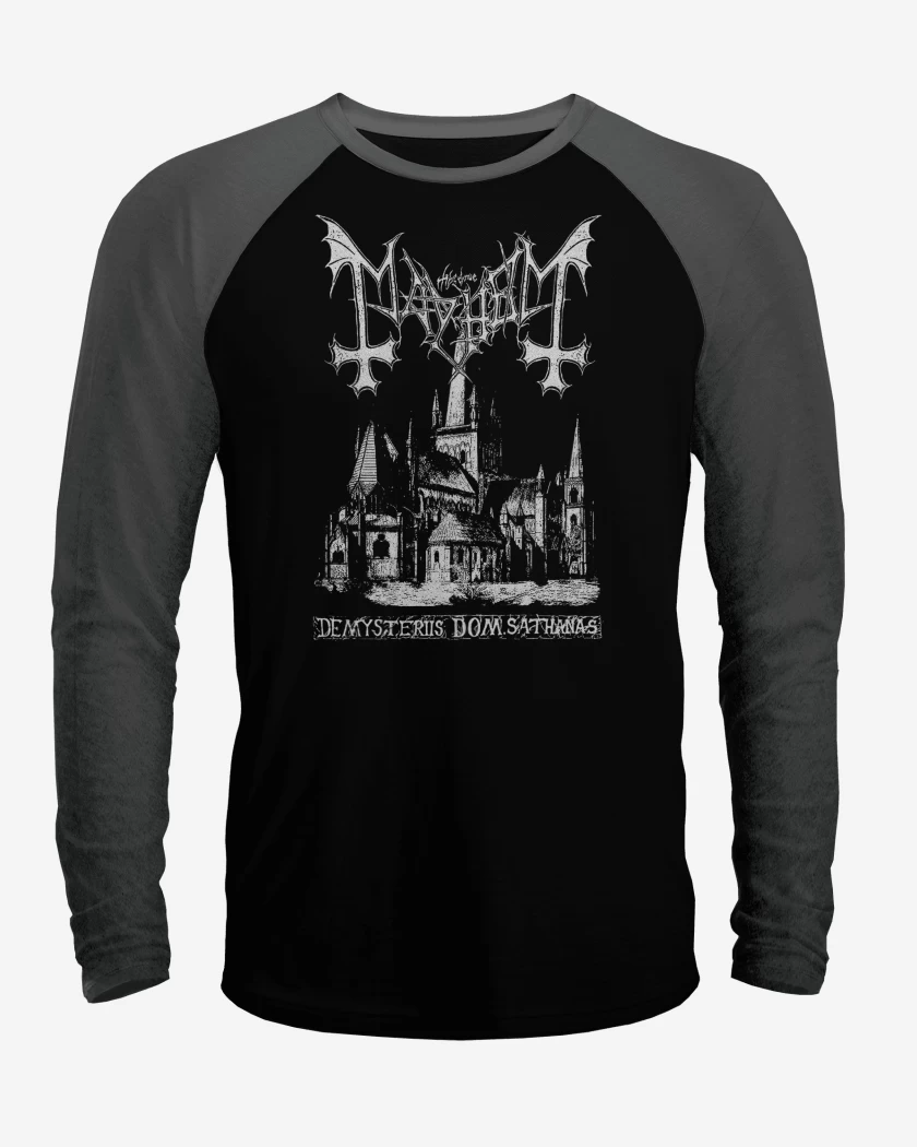 Polera Raglan Mayhem De Misteriis