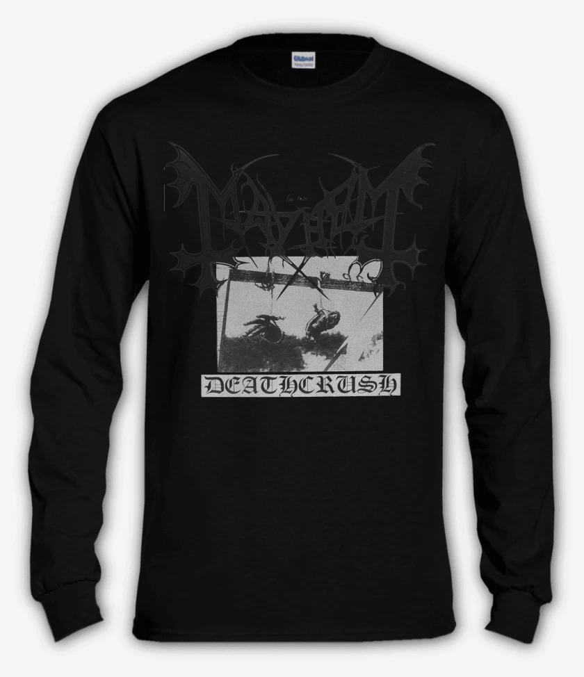 Polera manga larga Mayhem Deathcrush R
