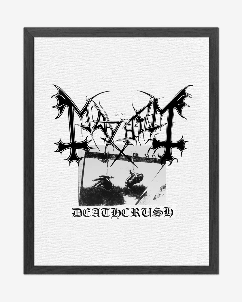 Cuadro decorativo Mayhem Deathcrush R