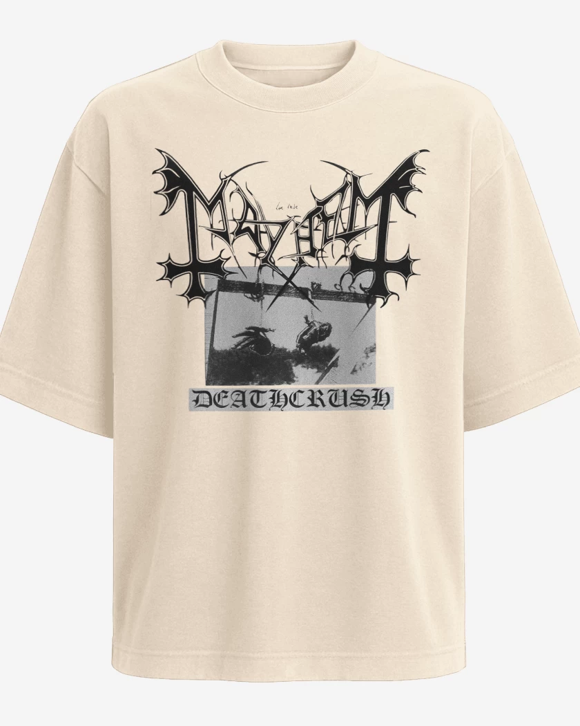 Polera Oversize Mayhem Deathcrush R