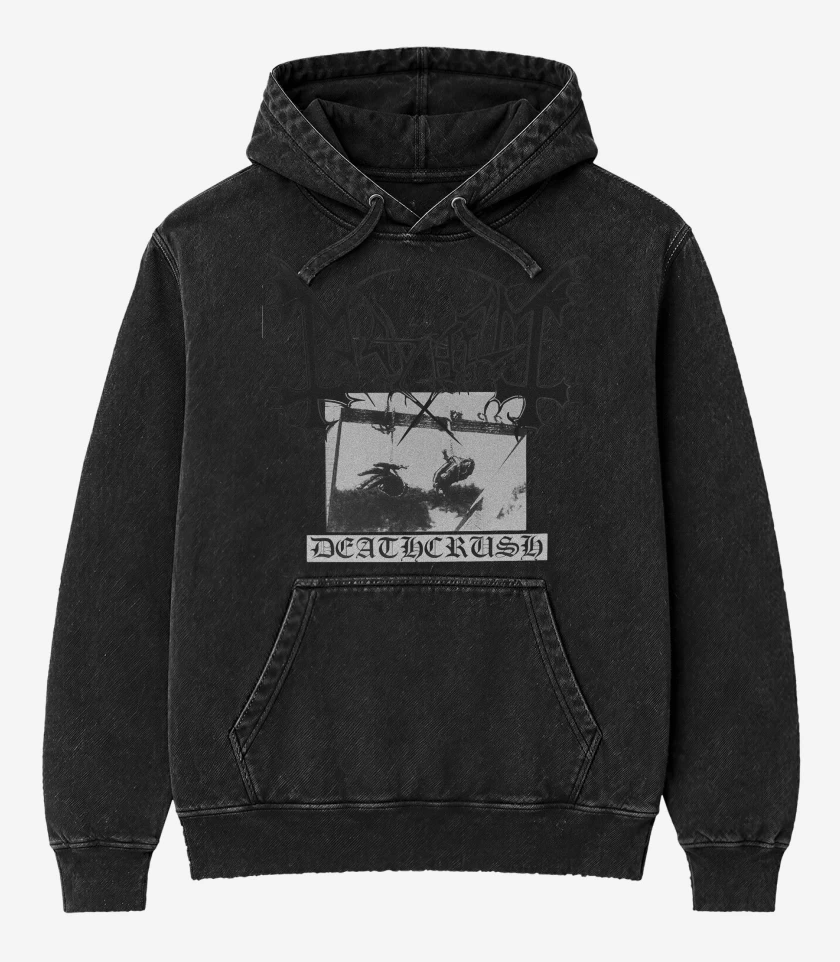 Poleron Canguro Acid Wash Mayhem Deathcrush R