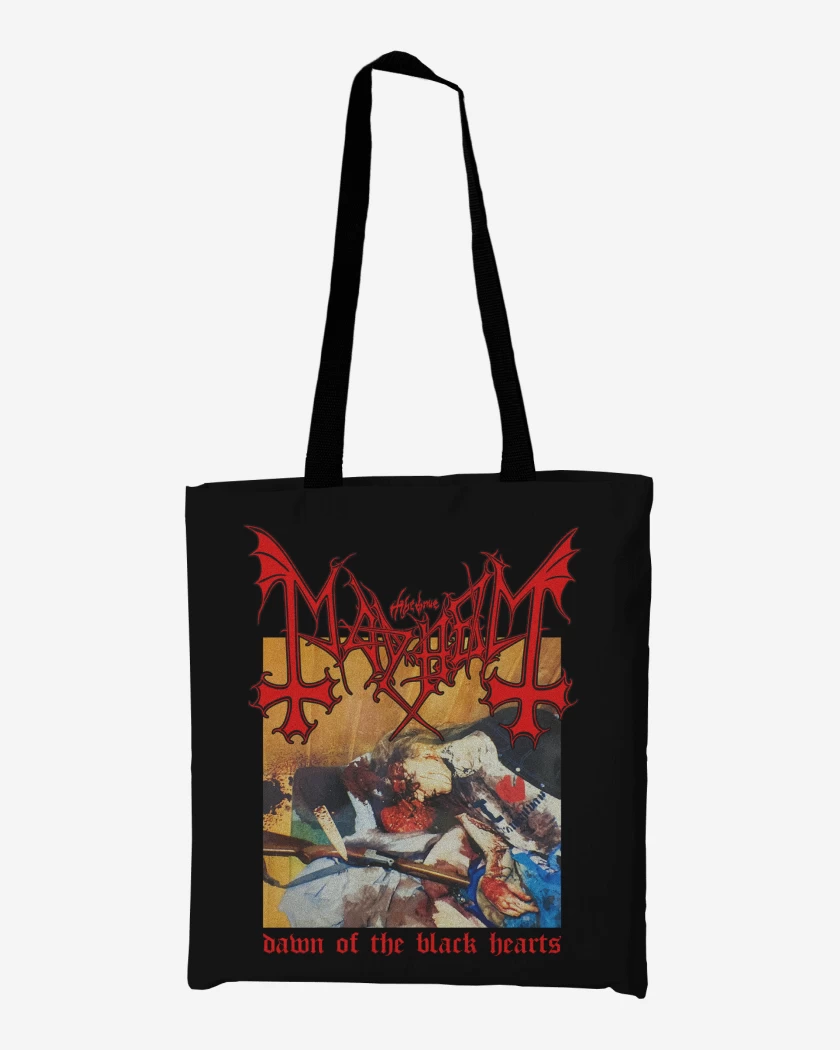 Totebag Mayhem Dawn of the Black Hearts