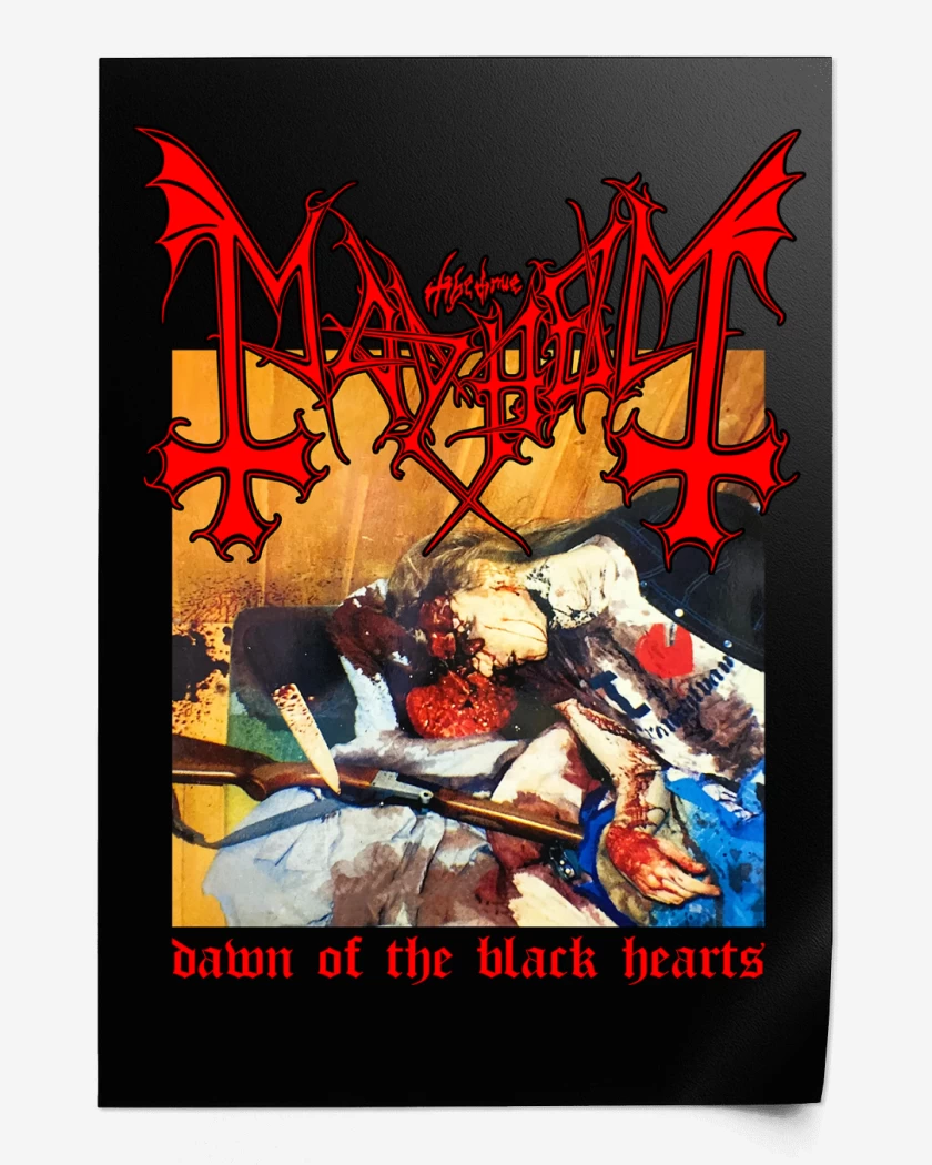 Print Mayhem Dawn of the Black Hearts