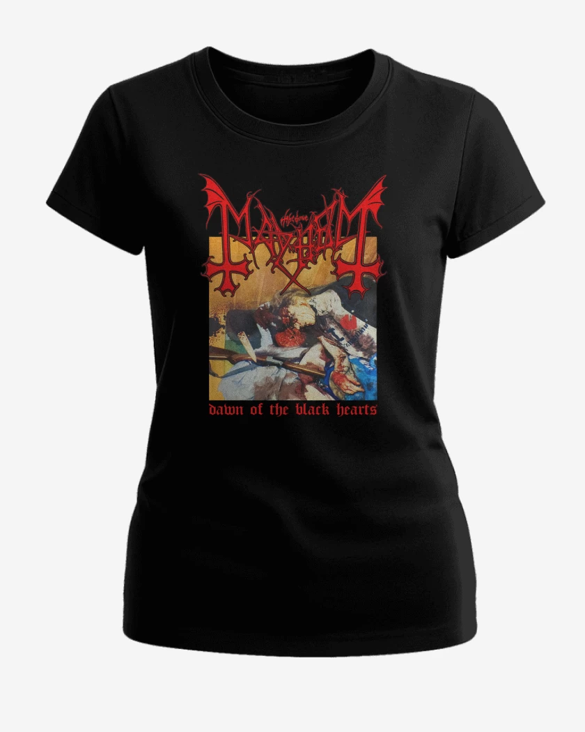 Polera de Mujer Mayhem Dawn of the Black Hearts