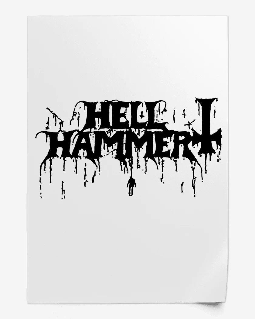 Print Hellhammer Logo N