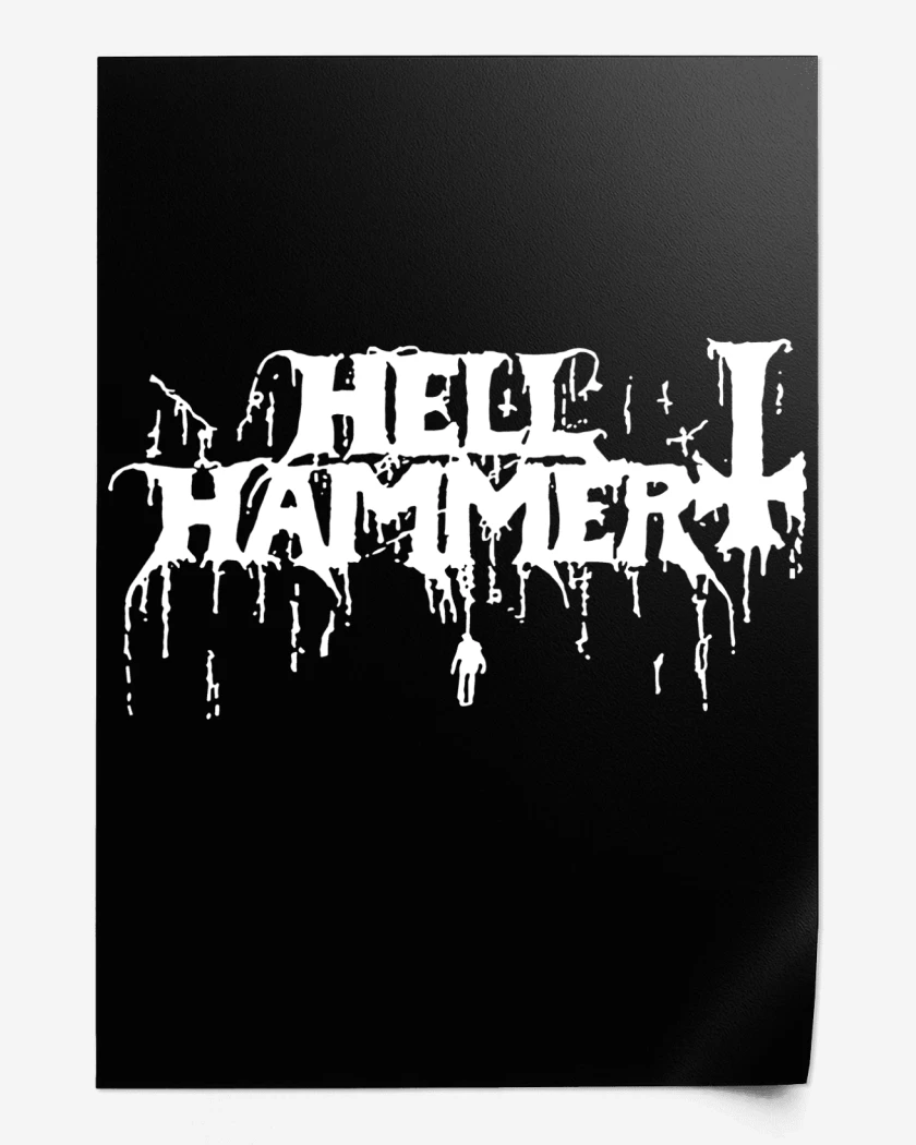 Print Hellhammer Logo B