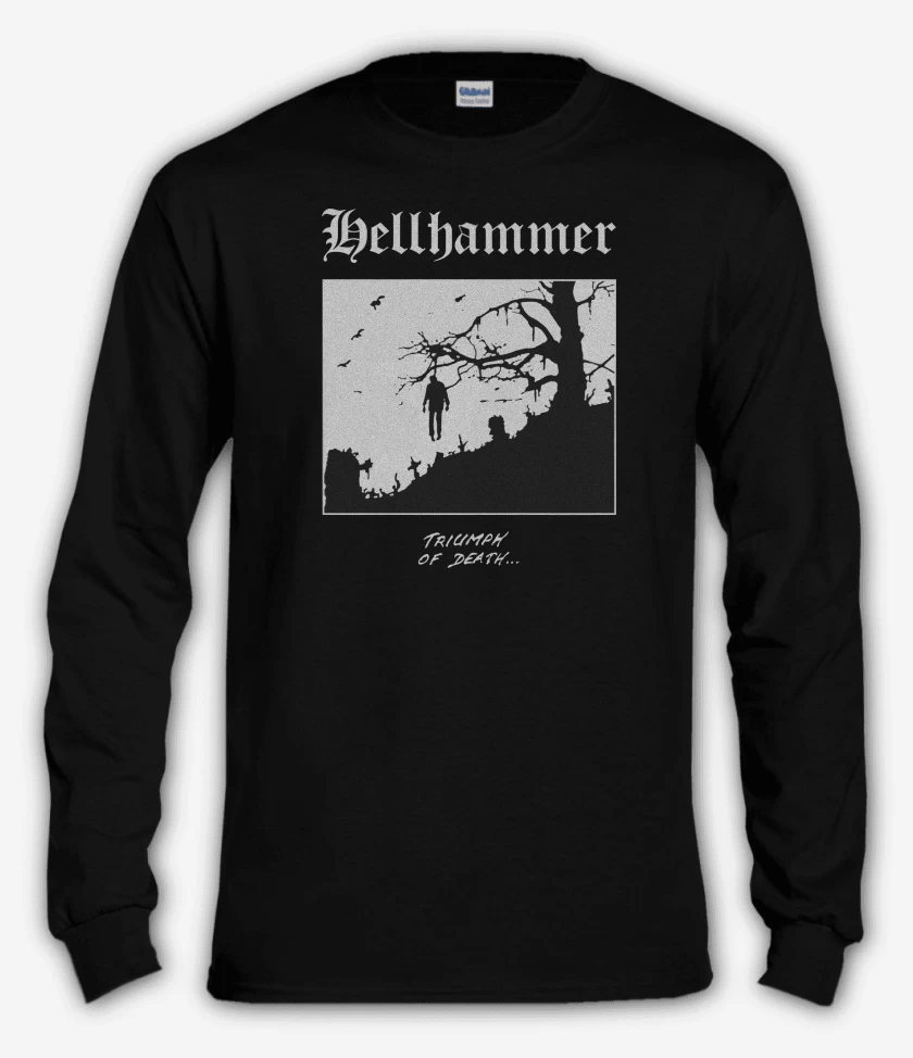 Polera manga larga Hellhammer Triumph of Death