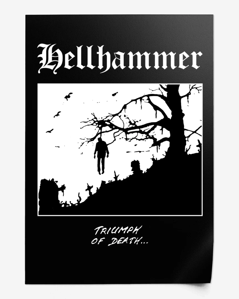 Print Hellhammer Triumph of Death