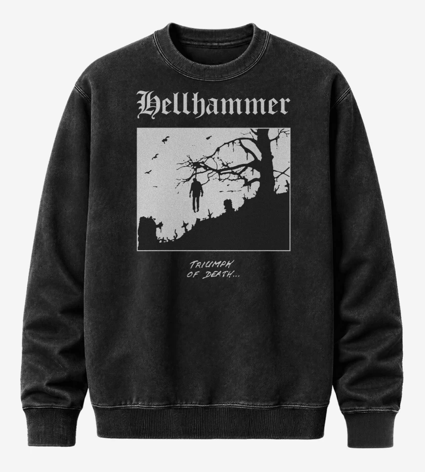 Poleron Polo Acid Wash Hellhammer Triumph of Death
