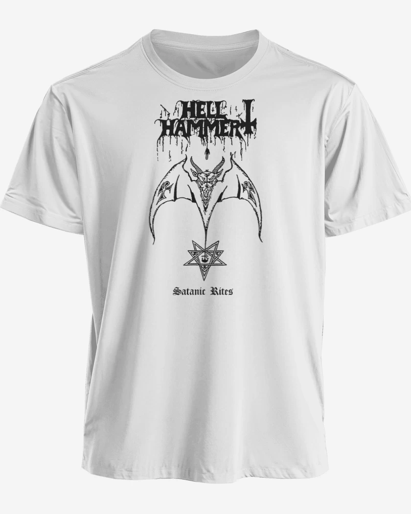 Polera Hellhammer Satanic Rites