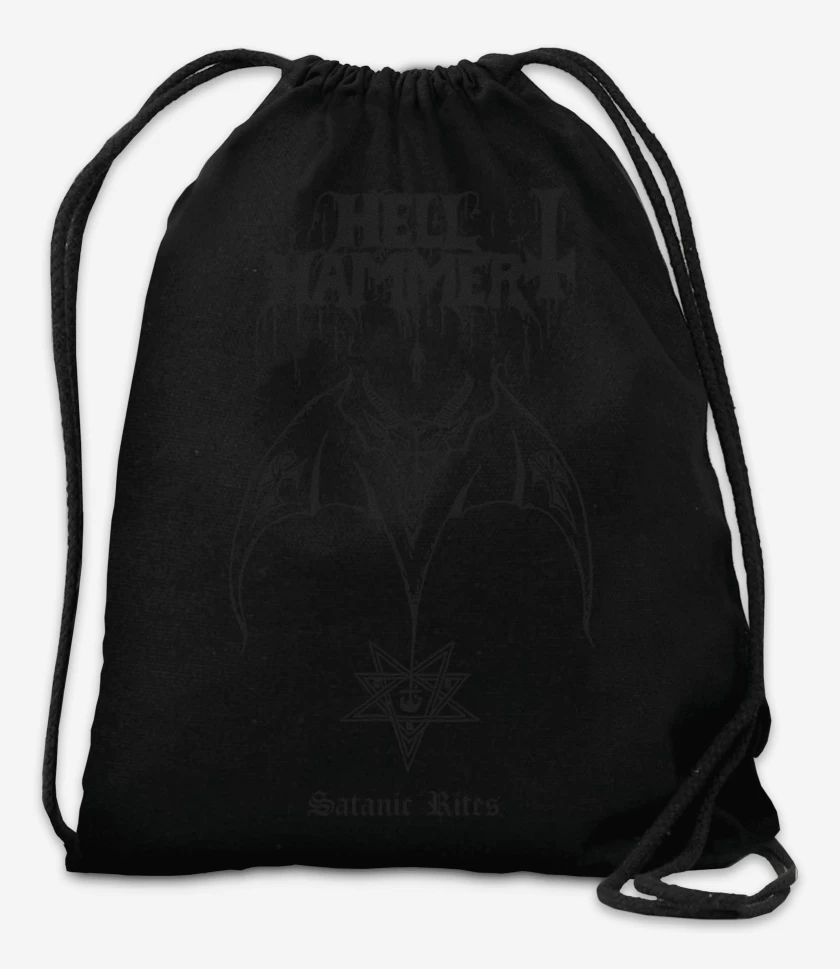 Mochila Negro de Hellhammer Satanic Rites
