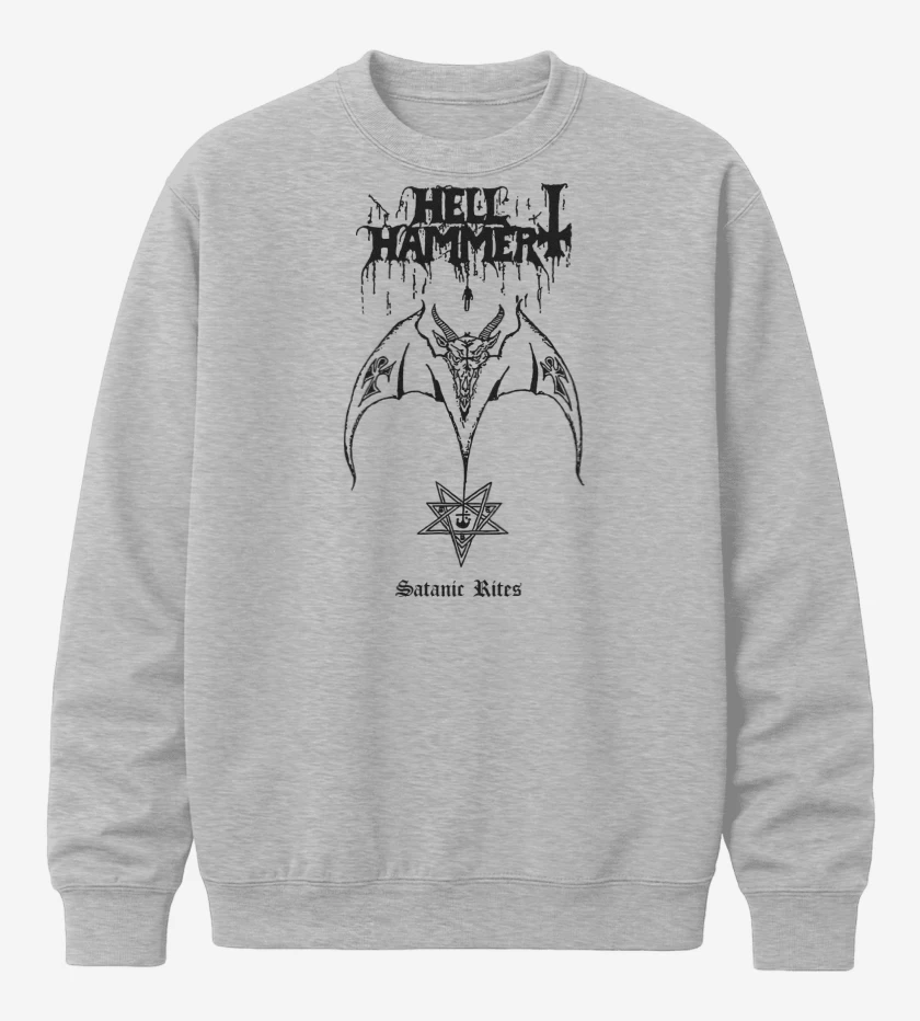 Poleron polo Hellhammer Satanic Rites