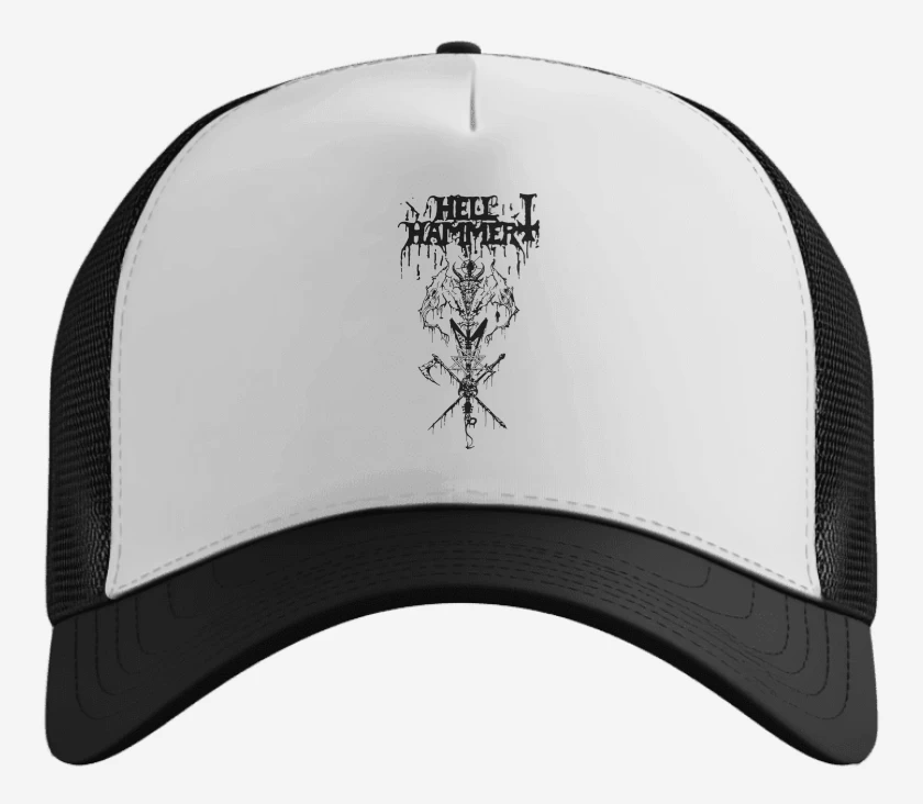 Gorro Blanco de Hellhammer Demon