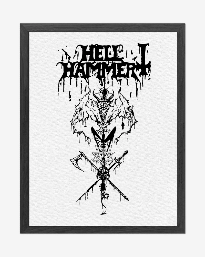 Cuadro decorativo Hellhammer Demon