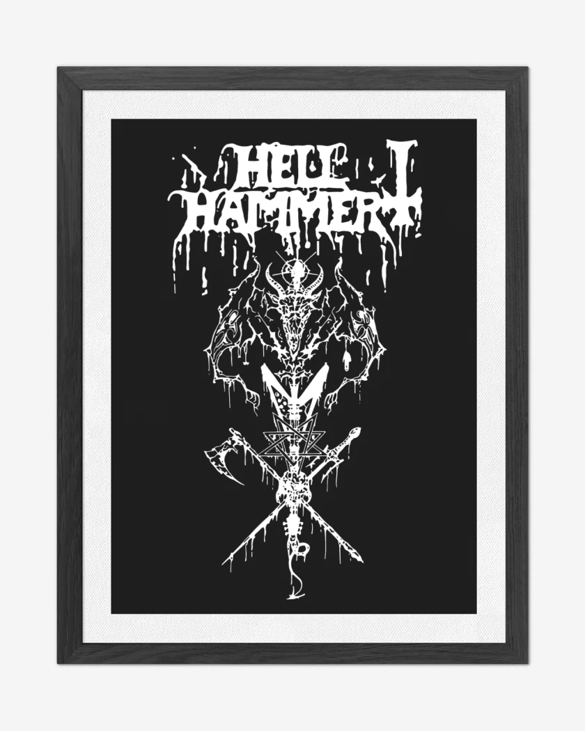 Cuadro decorativo Hellhammer Entrails