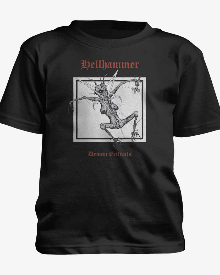 Polera de niño Negro de Hellhammer Demon Entrails