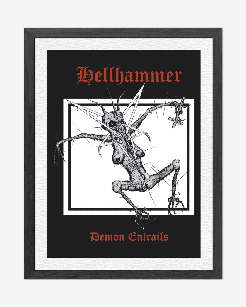 Cuadro decorativo Hellhammer Demon Entrails