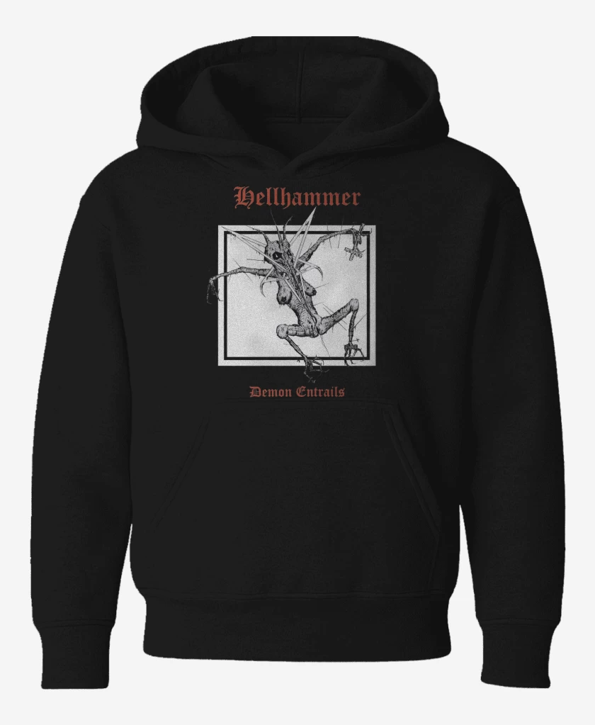 Poleron de niño Negro de Hellhammer Demon Entrails