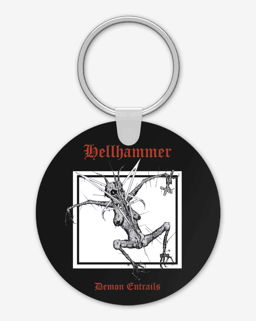 Llavero Negro de Hellhammer Demon Entrails