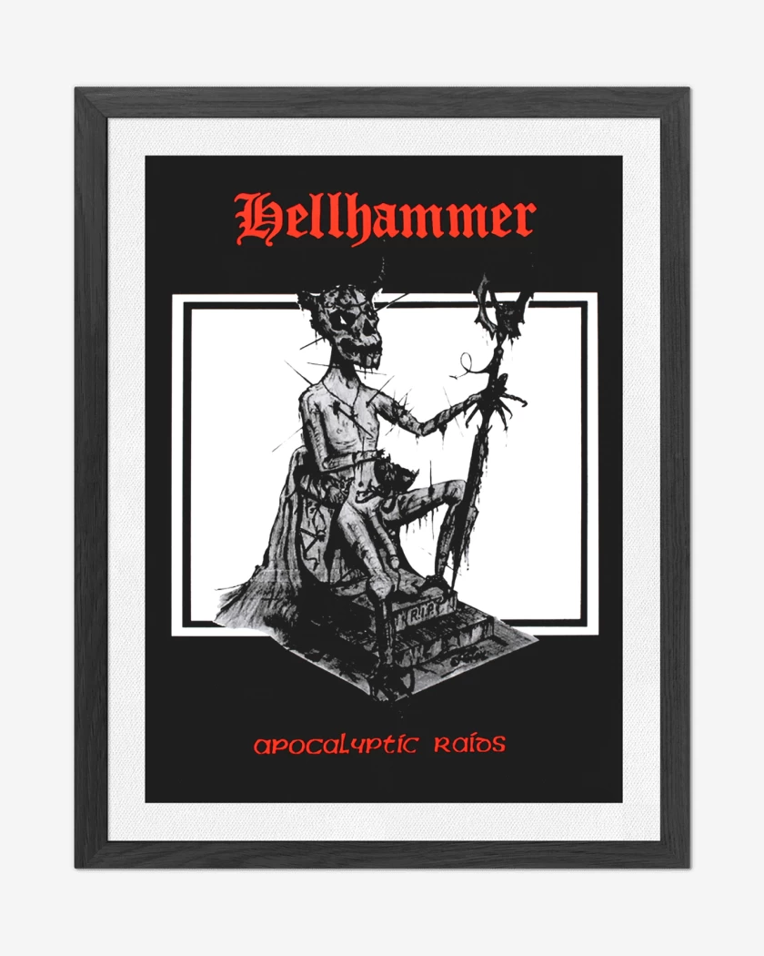 Cuadro decorativo Hellhammer Apocalyptic Raids