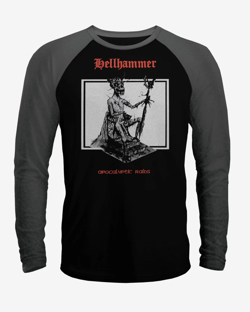 Polera Raglan Hellhammer Apocalyptic Raids