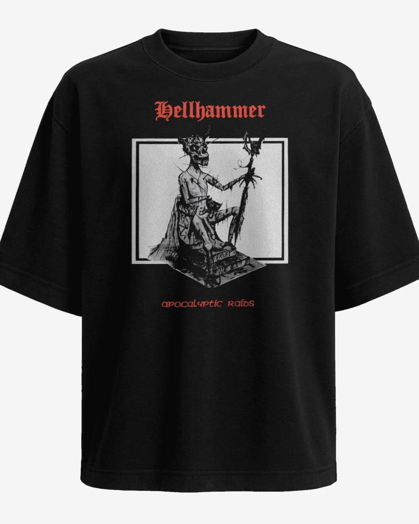 Polera Oversize Hellhammer Apocalyptic Raids