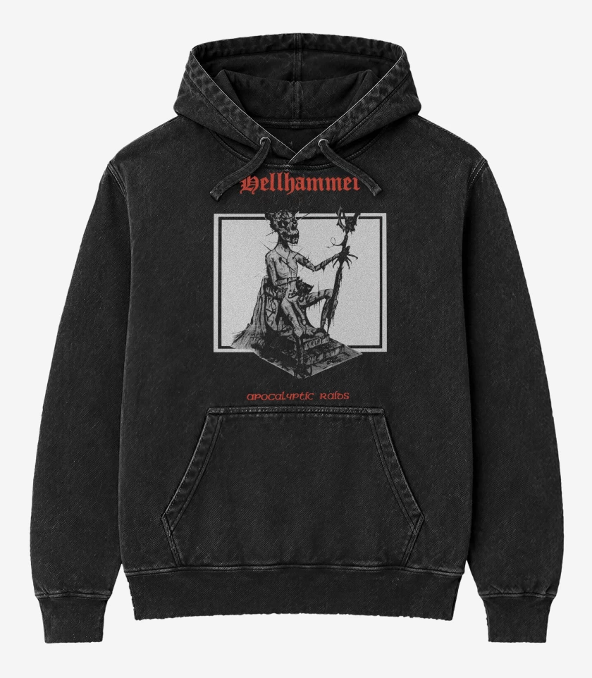 Poleron Canguro Acid Wash Hellhammer Apocalyptic Raids