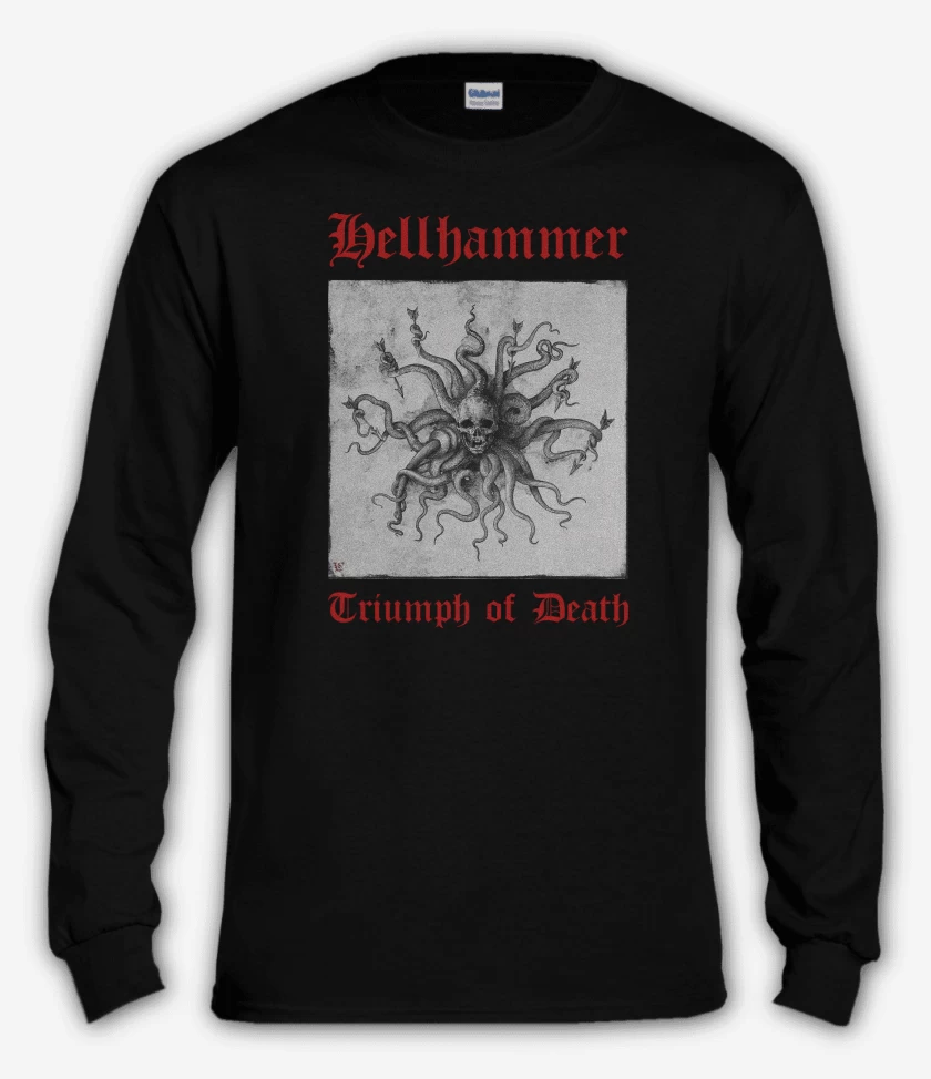 Polera manga larga Negro de Hellhammer Triumph 