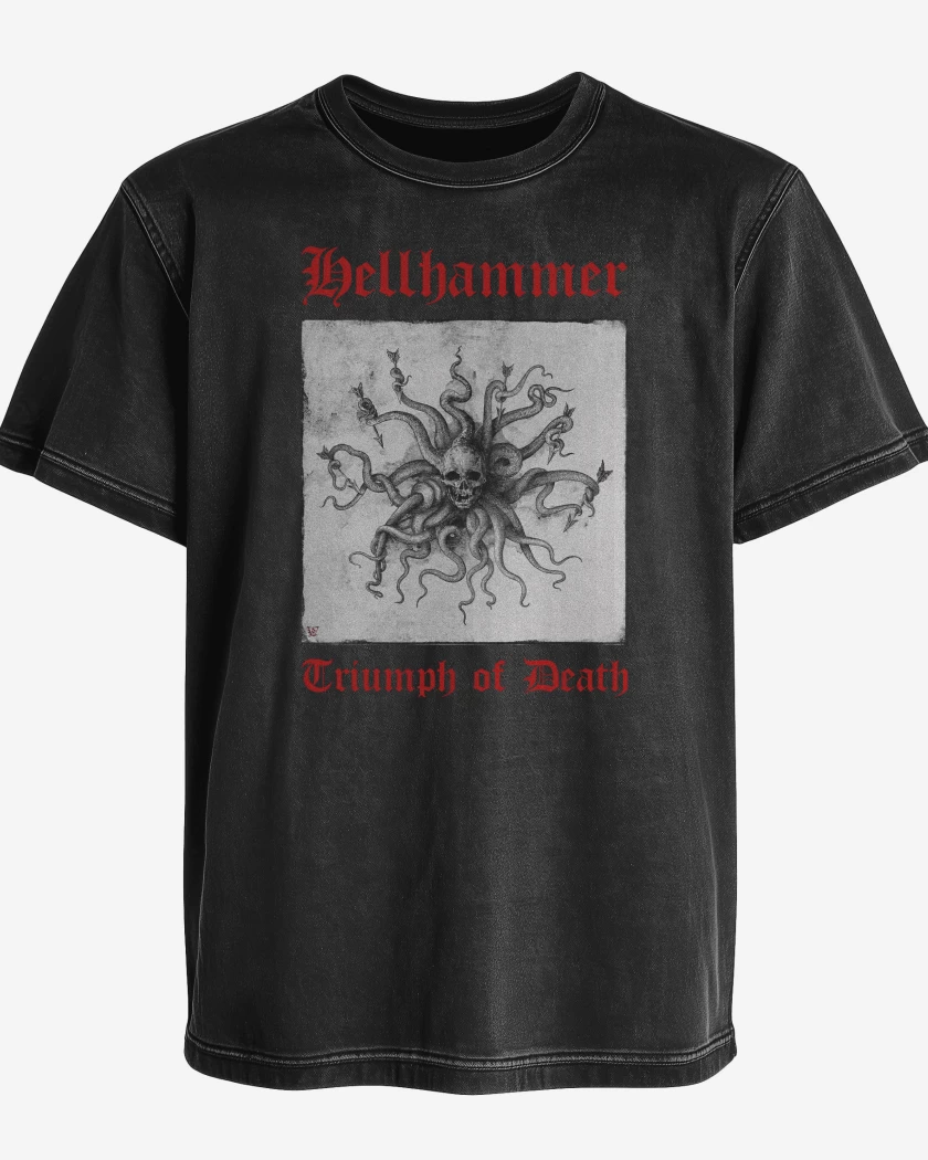 Polera desgastada Hellhammer Triumph 