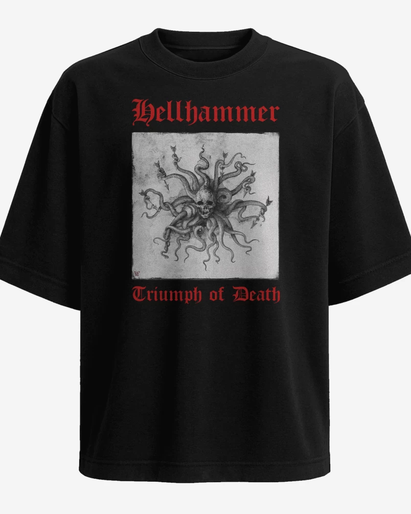 Polera Oversize Hellhammer Triumph 