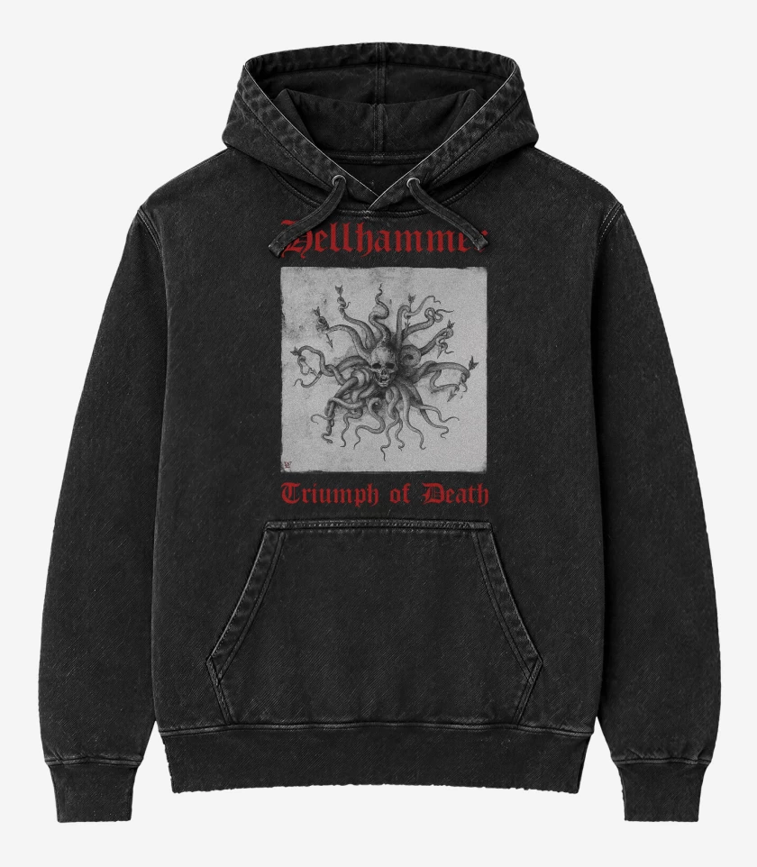 Poleron Canguro Acid Wash Hellhammer Triumph 