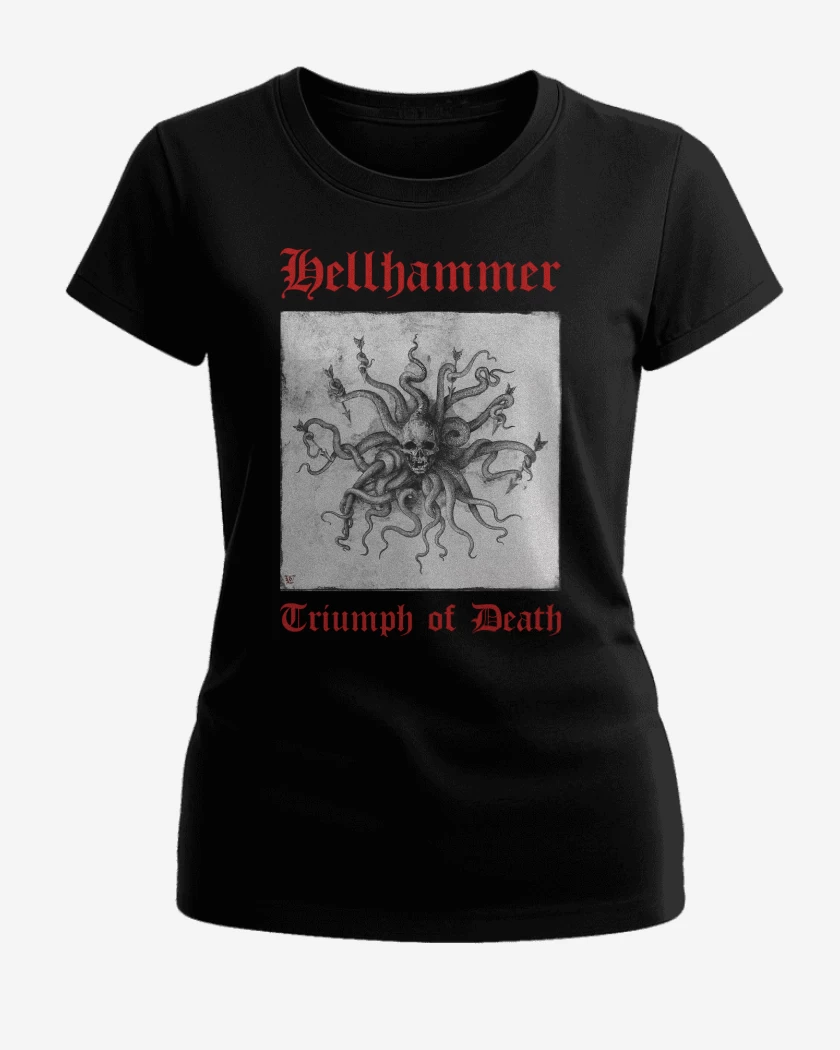 Polera de Mujer Negro de Hellhammer Triumph 