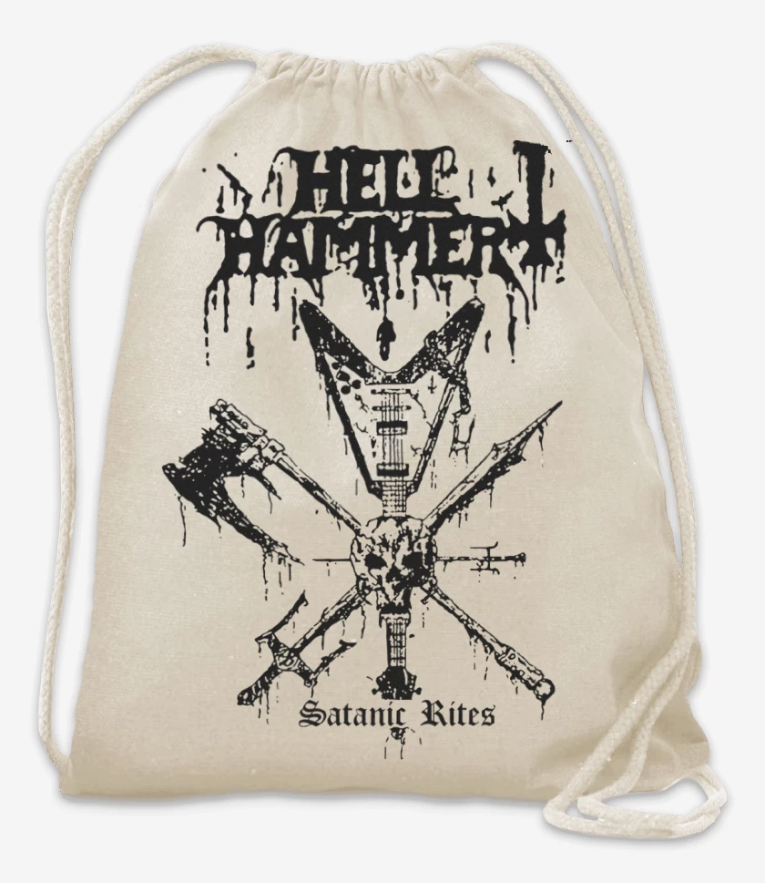 Mochila Blanco de Hellhammer Satanic