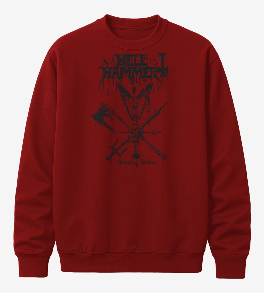 Poleron polo Hellhammer Satanic