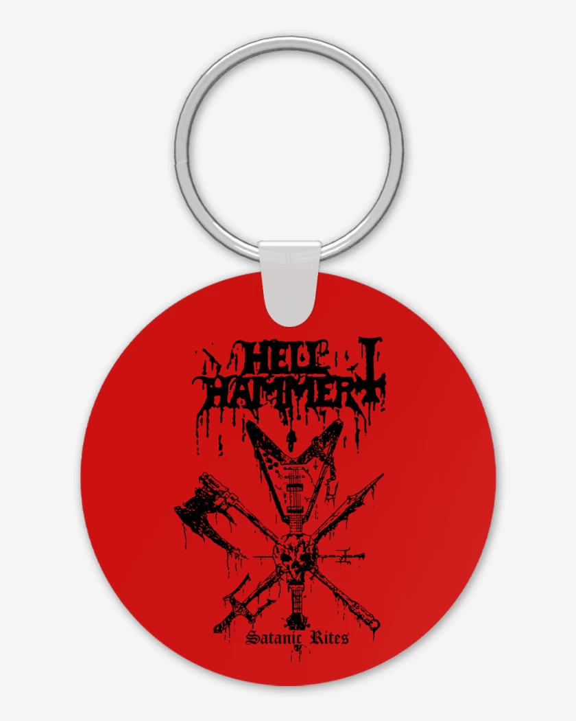 Llavero Hellhammer Satanic