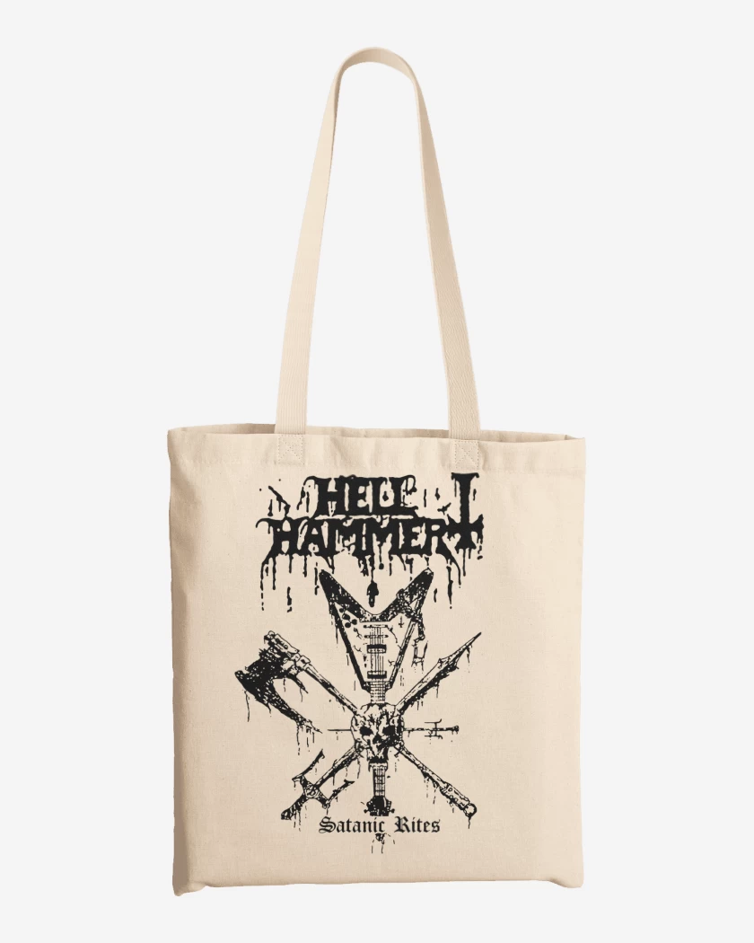 Totebag Hellhammer Satanic