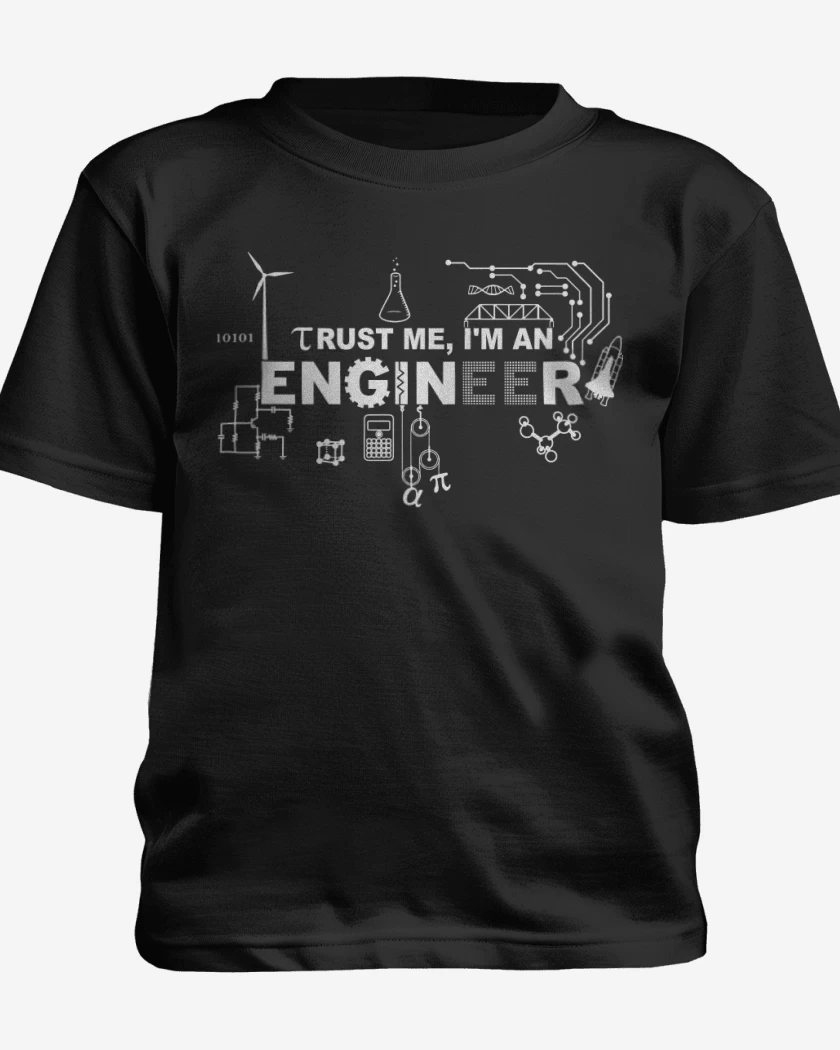 Polera de niño Blanco de Im an Engineer