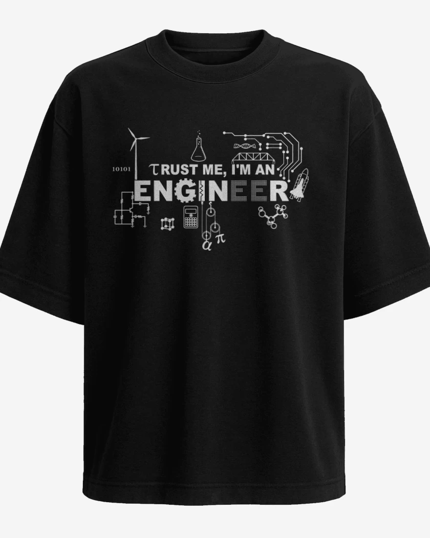 Polera Oversize Im an Engineer