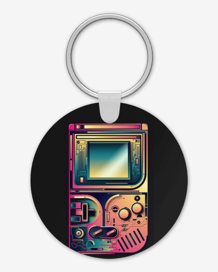 Llavero Negro de Game boy