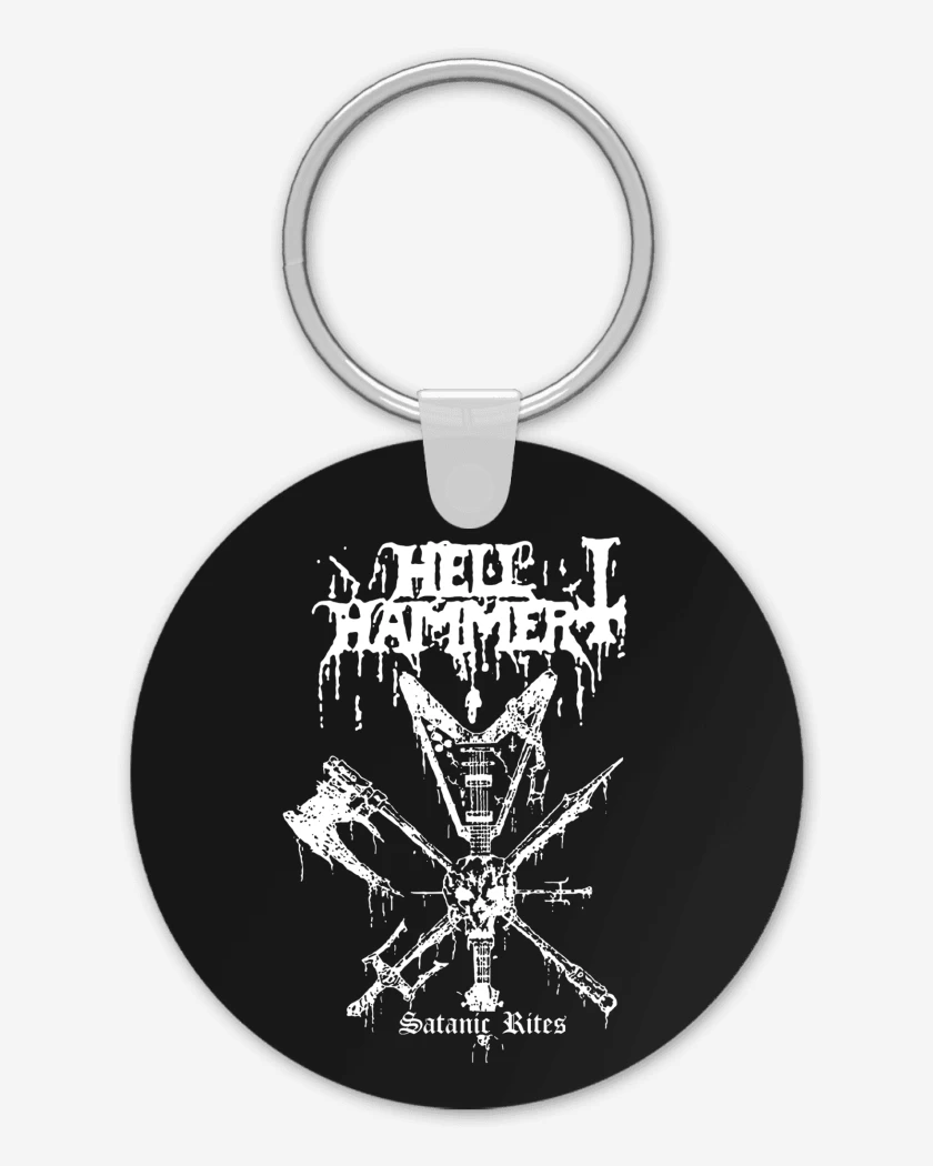 Llavero Hellhammer Ritos Satanicos 