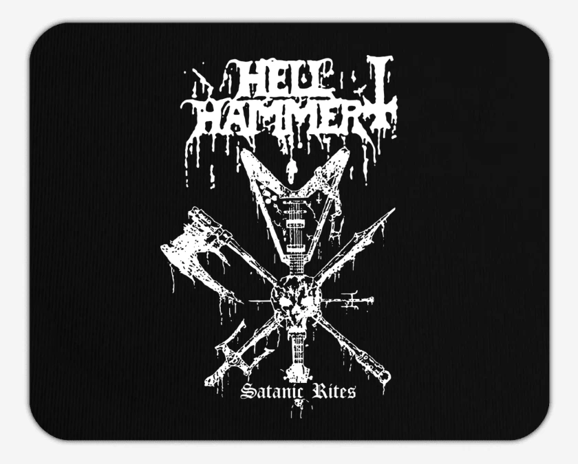 Mousepad Hellhammer Ritos Satanicos 