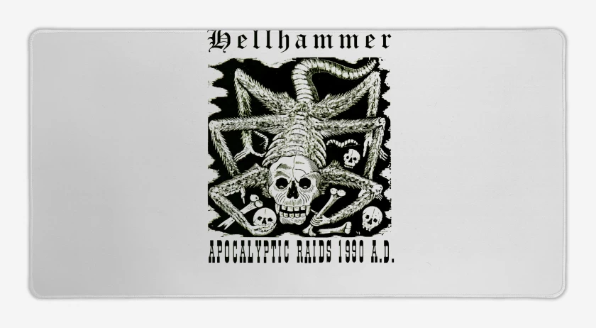 Mouse pad Gamer Hellhammer Apocalyptic Radis 1990 