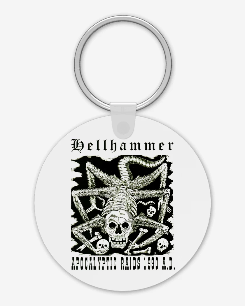 Llavero Hellhammer Apocalyptic Radis 1990 
