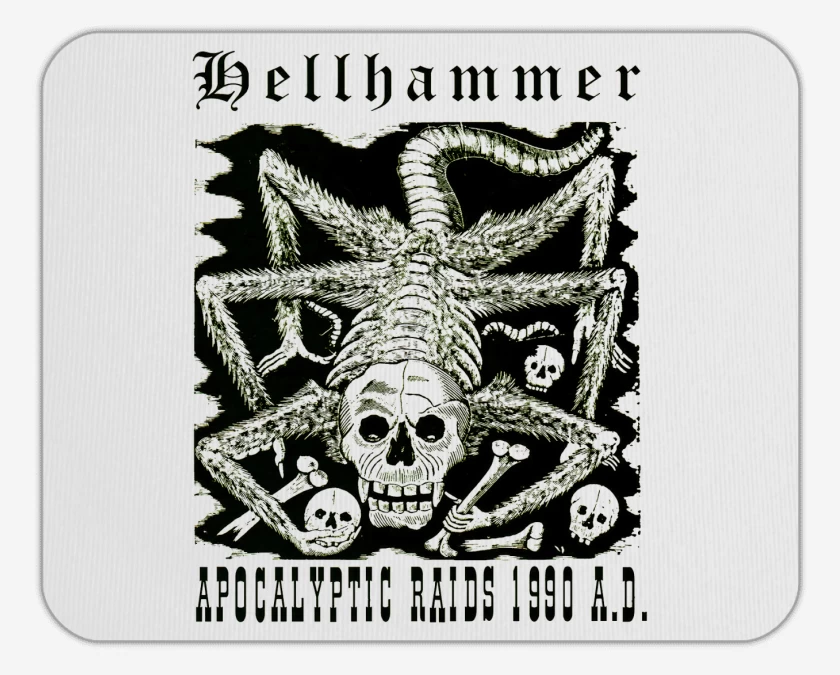Mousepad Hellhammer Apocalyptic Radis 1990 