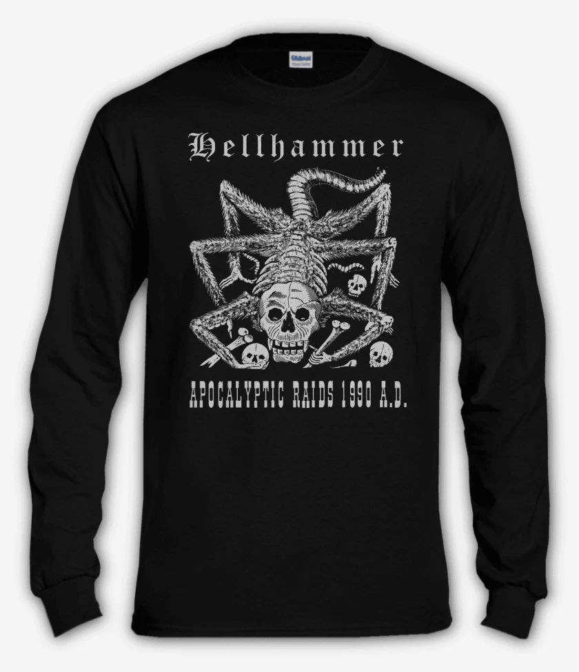 Polera manga larga Hellhammer Apocalyptic Radis 1990 AD