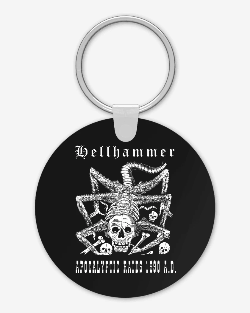 Llavero Hellhammer Apocalyptic Radis 1990 AD