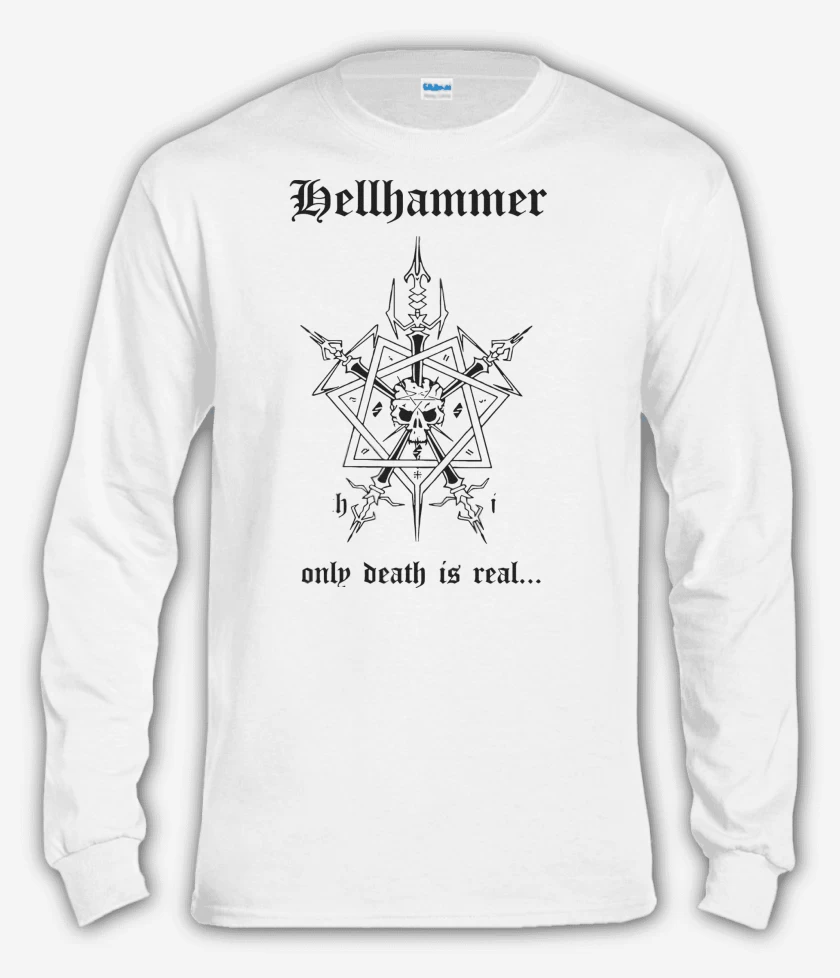 Polera manga larga Hellhammer Only Death is Real N