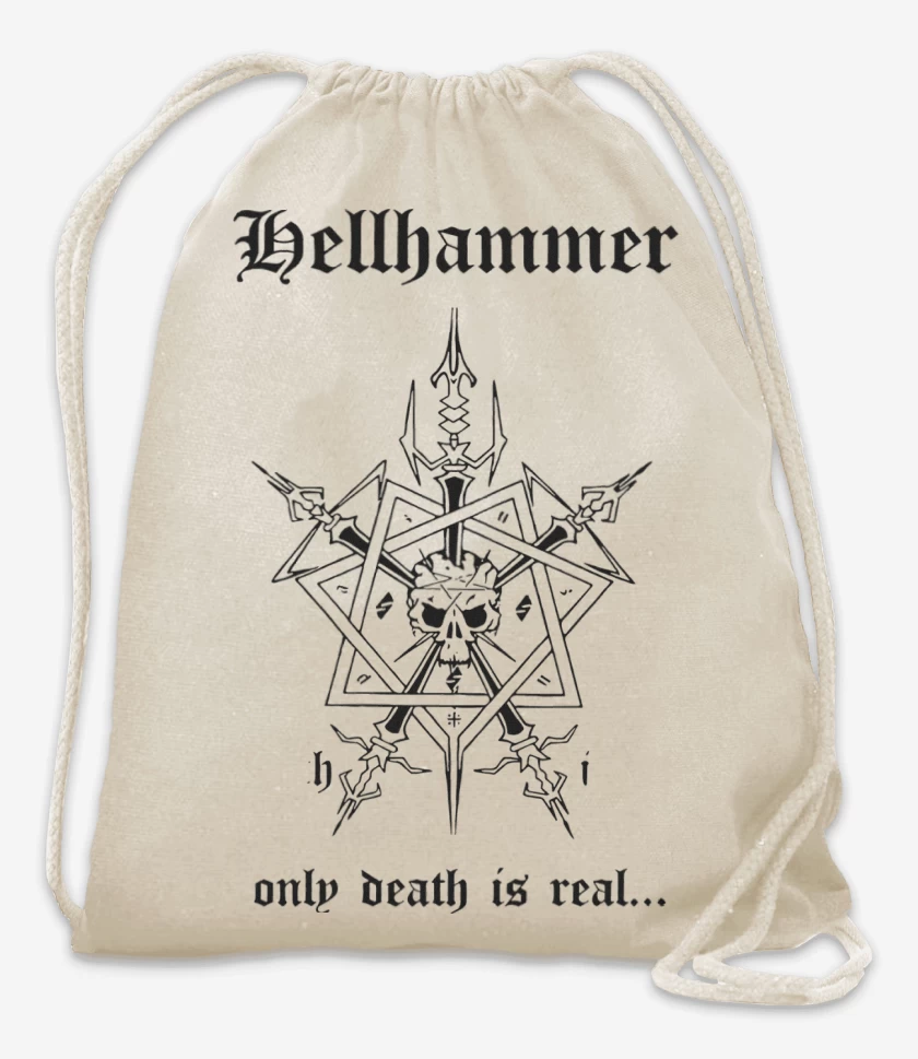 Mochila Hellhammer Only Death is Real N